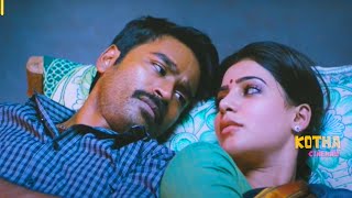 Dhanush And Samantha Movie Cute Love Scene  Kotha Cinemalu [upl. by Garihc]