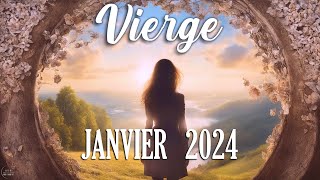 ♍ VIERGE  JANVIER 2024  quotLE PREMIER PAS quot [upl. by Nilesoj]