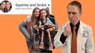 Neurologist Analyzes Squirmy and Grubs Spinal muscular Atrophy Shanes Treatment Fake Channel [upl. by Thibault]