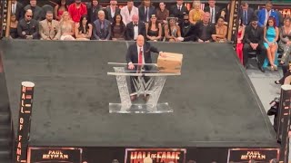 Paul Heyman Full WWE Hall of Fame Speech UNCENSORED [upl. by Haze271]