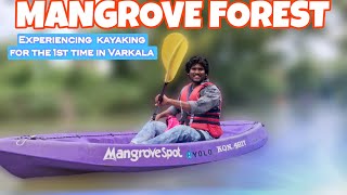 Mangrove forest full tour in telugu  Varkala tourist places  Mangrove forest  Travel vlog Kerala [upl. by Diannne812]