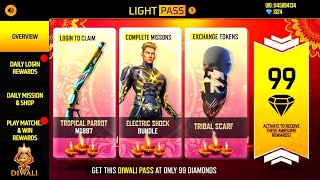 Diwali Pass Event 2024 😮💥  Golden Shade Return  Free Fire New Event  Ff New Event  A1 FF Gamer [upl. by Erika]