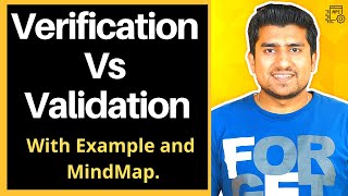 Verification and Validation in Software Testing  Which one is Used whenWith Example Mindmap [upl. by Bigler]