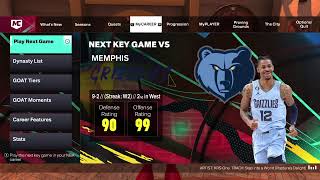 NBA 2K25  Best Demigod 1v1 build streaking live  Post Scorer Slayer [upl. by Giannini451]