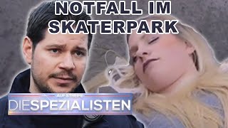 Dramatischer Sturz im Skaterpark Mädchen kämpft um ihr Leben  Die Spezialisten  SAT1 [upl. by Elleined529]