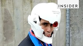 How A Cosplayer Built A FullyFunctional Animatronic Helmet [upl. by Litsyrk292]