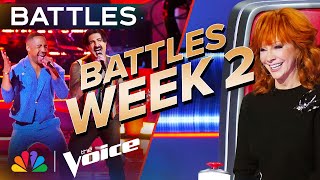 Outstanding Performances from the Second Week of Battles  The Voice  NBC [upl. by Tecil]