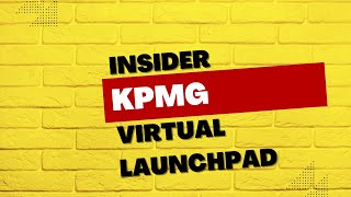 Unlocking KPMG Virtual Launch Pad Secrets [upl. by Sabah]