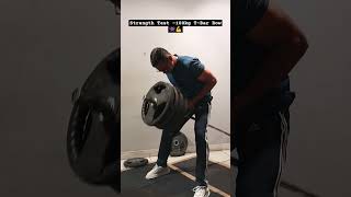 Strength Test  T Bar Row 100kg gym shortsyoutube rishabhworlds24 trendingshorts [upl. by Ellebanna]