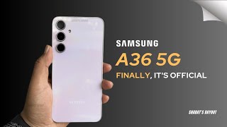 Samsung Galaxy A36 FIRST LOOK  Leaks amp Rumors Specs Release Date [upl. by Trinee648]