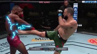 Leon Edwards Vs Belal Muhammed Full Fight Highlights [upl. by Odnalor798]