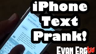 iPhone Text PRANK [upl. by Asselam446]