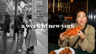 new york diaries the best way to explore the city  the best pizza in nyc 🍕 [upl. by Asilanna]