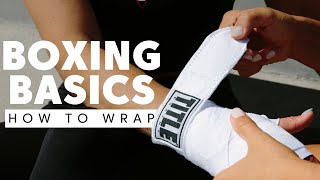 StepbyStep Guide to Wrap Your Hands  Boxing Basics for Beginners [upl. by Drabeck]