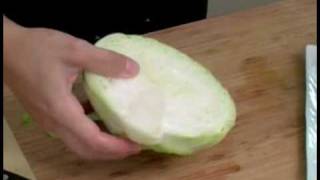 Cooking Tips  How to Clean Green Cabbage [upl. by Freeland]