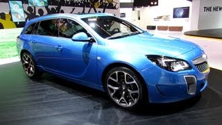 2014 Opel Insignia OPC  Exterior and Interior Wolkaround  2013 Frankfurt Motor Show [upl. by Rolanda]