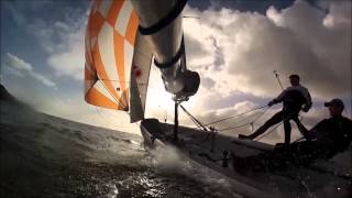 Laser 3000 sailing GoPro [upl. by Grimbly]