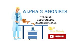 Alpha 2 Agonists  Xylazine Dexmedetomidine  Anesthesia  Part10  BCSE viral subscribe trending [upl. by Tomasina]