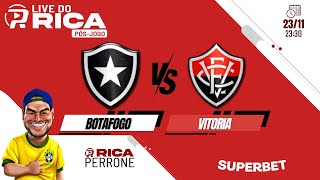 Live pós jogo  Botafogo x Vitória [upl. by Perri]