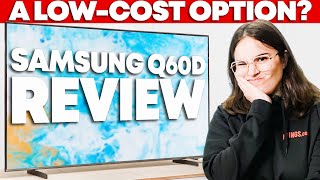 Samsung Q60D QLED Review Worth It As A Value TV [upl. by Jacy]