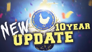 NEW CSGO 10 YEAR UPDATE [upl. by Umeh282]