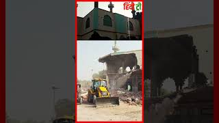 180YearOld Noori Jama Masjids Illegal Portion Demolished in Fatehpur [upl. by Dinesh]