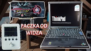 122 Lenovo IBM ThinkPad x60 oscyloskop Radeon HD 5700 oraz inne sprzęty czyli paczka od widza [upl. by Nemracledairam]