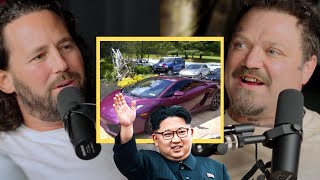 Bam Margera Brought His Lamborghini to North Korea [upl. by Nylehtak]