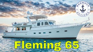 Fleming 65 Luxury Trawler Yacht  2023 Ft Lauderdale International Boat Show [upl. by Houser]