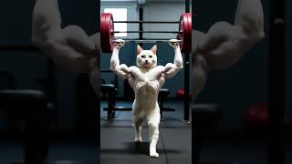 kitten in the Gym  cat stories 😾💪 shortscatcatlovercutecatkittencutegym gymmotivation [upl. by Pandolfi]