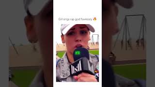 OMG🔥🔥eminem rapgod cover viralsong fast lyrics singingstyle shorts [upl. by Akcirret653]