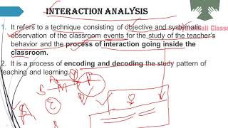 Assessment in Andragogy of Education  Interaction Analysis Flanders’ Interaction analysis [upl. by Assilanna]