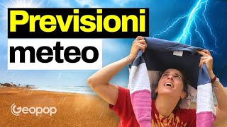 Come vengono fatte le previsioni del meteo e quando sono affidabili [upl. by Jecho]