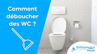 Comment déboucher des WC   MesDépanneursfr [upl. by Ainez]