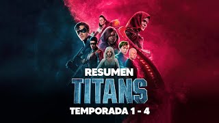 Titans TODA LA SERIE Resumen en 1 Video [upl. by Srevart]