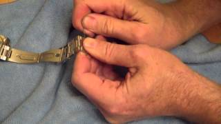 How To Resize And Adjust A Metal Watch Band [upl. by Mcquoid]