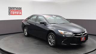 2017 Cosmic Gray Mica Toyota Camry 4dr Car P11973 [upl. by Sinai]