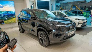 Tata Safari Facelift Dark Edition 2023 ❤️  New Safari Accomplished Plus Dark  Detailed Review [upl. by Bernetta496]