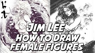 Jim Lee  How to Draw Female Figures [upl. by Dahraf]