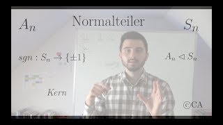 An Normalteiler von Sn  Beweis Algebra Gruppentheorie [upl. by Andrel]