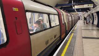 Northern Line departs at Embankment 14724 [upl. by Ardnasirhc]