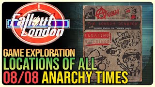 Fallout London All Anarchy Times Magazine Locations [upl. by Ahsuatan]