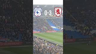 Cardiff City 14 Middlesbrough Short Highlights limbs [upl. by Ahsekat]