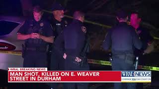 Man shot killed in Durham [upl. by Glynn]