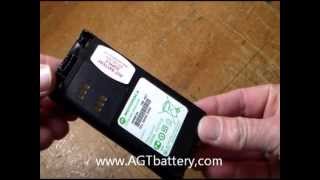 Motorola HNN9010A Portable Radio Battery [upl. by Nanete459]