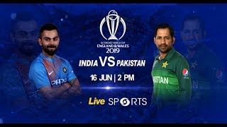 India vs Pakistan INDvPAK  Cricket Live  DD Sports  ICC Cricket World Cup 2019 [upl. by Valry485]