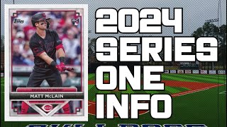 2024 TOPPS SERIES 1 OFFICIAL INFORMATION THIS WILL BE VERY INTERESTING… [upl. by Yklam416]