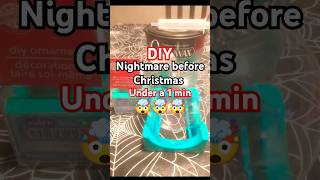 How to make ur own Christmas ball smallcontentcreators fyp dollartree nightmarebeforechristmas [upl. by Mateo115]