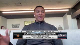 Omaha Lancers HC Lennie Childs joins NHL Now [upl. by Fenwick]