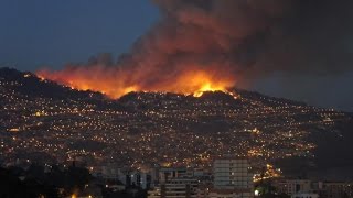 INCÊNDIO DESTRÓI A CASA DE UMA OBREIRA NA ILHA DA MADEIRA [upl. by Berg]